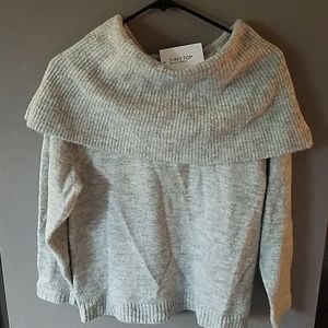 Caslon Cowl Neck Sweater 3-in-1Top